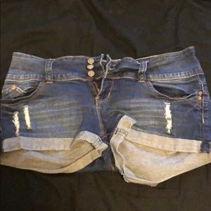 Torn style Shorts